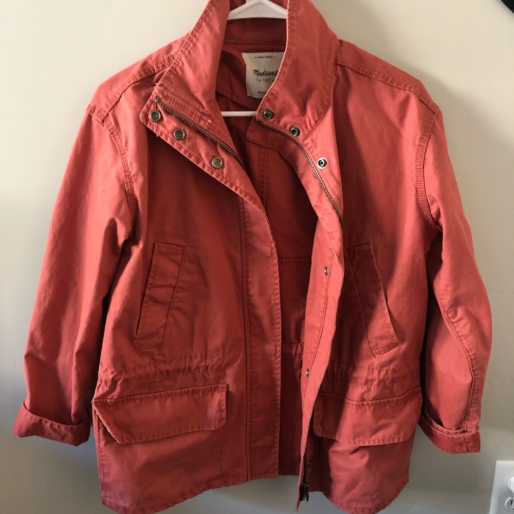 madewell zip utility jacket